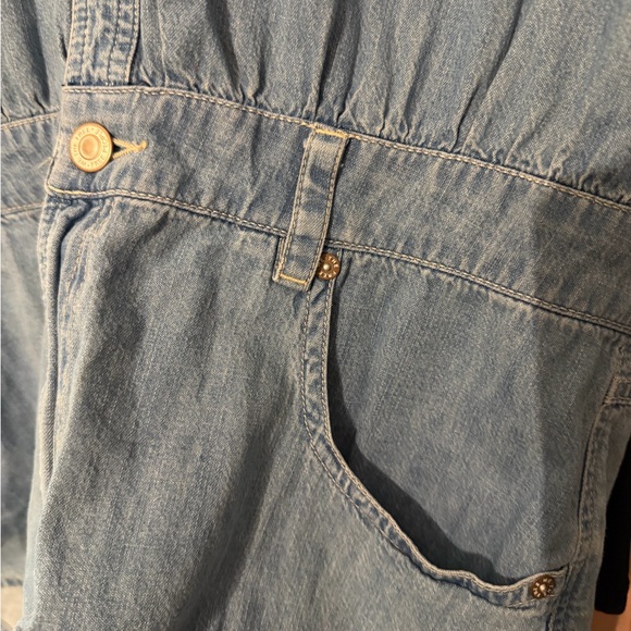 Free People/We The Free Zodiac Chambray One-Piece - Picture 5 of 8